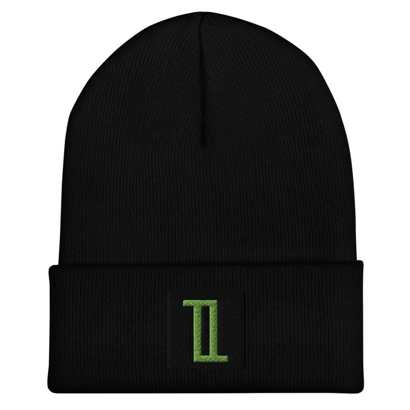 TL Embroidered Beanie - Army